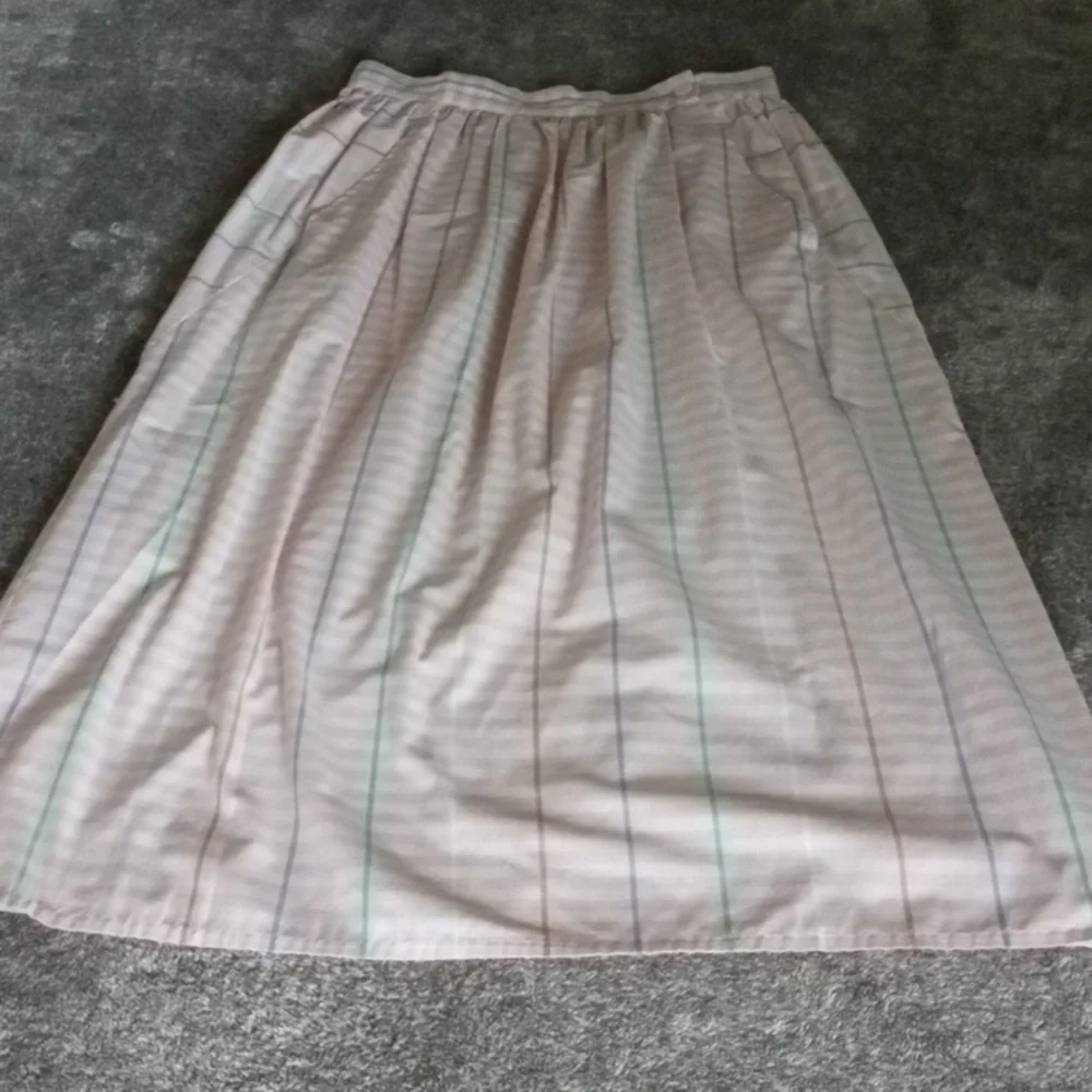 Vintage Tyger Tyger by Leal 80s striped skirt